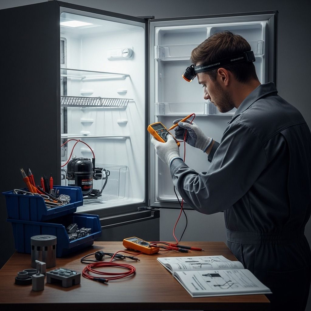 تصليح ثلاجة في المنزل